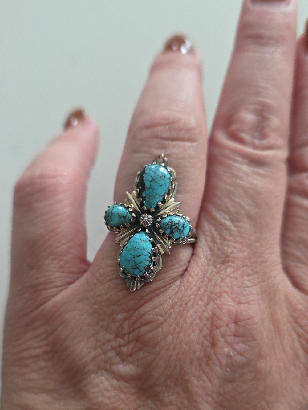 NEW Size 8.5 Genuine Sterling Silver Rings - Picture 7 of 7